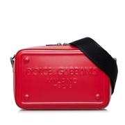 Pre-owned Leather shoulder-bags Dolce & Gabbana Pre-owned , Red , Dame...