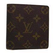 Pre-owned Canvas wallets Louis Vuitton Vintage , Brown , Dames