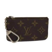 Pre-owned Canvas wallets Louis Vuitton Vintage , Brown , Dames