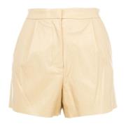 Beige Zomer Shorts Outlet Prijs Pinko , Beige , Dames