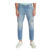 Stijlvolle Denim Broek Calvin Klein Jeans , Blue , Heren