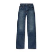 Jeans met logo Tom Ford , Blue , Dames