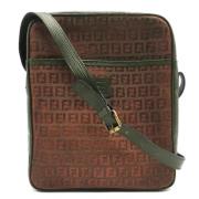 Pre-owned Canvas fendi-bags Fendi Vintage , Brown , Dames