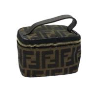 Pre-owned Canvas fendi-bags Fendi Vintage , Brown , Dames