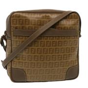 Pre-owned Canvas fendi-bags Fendi Vintage , Beige , Dames