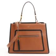 Pre-owned Leather fendi-bags Fendi Vintage , Brown , Dames