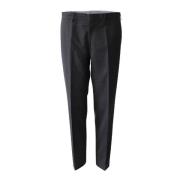 Pre-owned Wool bottoms Prada Vintage , Gray , Heren