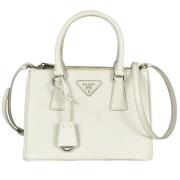 Pre-owned Leather prada-bags Prada Vintage , Beige , Dames