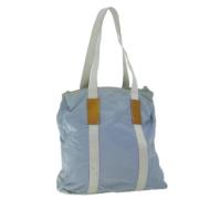 Pre-owned Nylon totes Prada Vintage , Blue , Dames