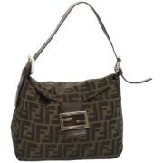 Pre-owned Canvas fendi-bags Fendi Vintage , Black , Dames