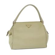 Pre-owned Nylon handbags Prada Vintage , Beige , Dames