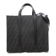 Pre-owned Canvas fendi-bags Fendi Vintage , Black , Dames