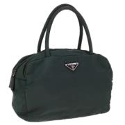 Pre-owned Nylon handbags Prada Vintage , Green , Dames