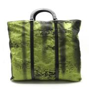 Pre-owned Nylon prada-bags Prada Vintage , Green , Dames