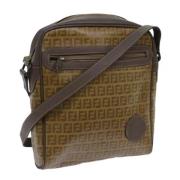 Pre-owned Canvas fendi-bags Fendi Vintage , Brown , Dames