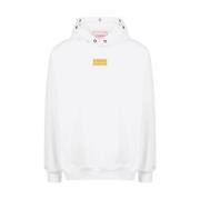 Logo Hoodie Iceberg , White , Heren