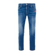 Klassieke Denim Jeans voor Dagelijks Gebruik Dsquared2 , Blue , Heren