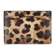 Stijlvolle Kaarthouder Portemonnees Alexander McQueen , Brown , Dames