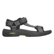 Lomell Sandalen Skechers , Black , Heren