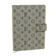 Pre-owned Canvas home-office Louis Vuitton Vintage , Beige , Dames