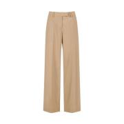 Lichte wol comfort fit chino broek Iceberg , Brown , Dames