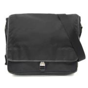 Pre-owned Leather prada-bags Prada Vintage , Black , Dames