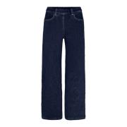 Losse Sl Broek Donkerblauwe Denim LauRie , Blue , Dames