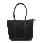 Pre-owned Leather totes Hermès Vintage , Black , Dames