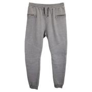 Pre-owned Cotton bottoms Balmain Pre-owned , Gray , Heren