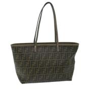 Pre-owned Canvas fendi-bags Fendi Vintage , Black , Dames