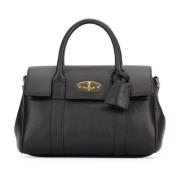 Bayswater Satchel Mulberry , Black , Dames