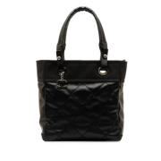 Pre-owned Canvas chanel-bags Chanel Vintage , Black , Dames