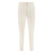 Klassieke Straight-Leg Broek Aspesi , Beige , Dames