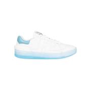 Contrasterende kleur lage sneakers Lanvin , White , Heren