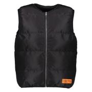 Field Vest met volledige rits Heron Preston , Black , Heren