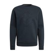 Waffle Jersey Crewneck Sweatshirt PME Legend , Blue , Heren