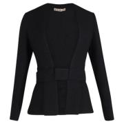 Pre-owned Wool outerwear Marni Pre-owned , Black , Dames