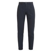 Stretch Katoenen Chino Broek Department Five , Blue , Heren