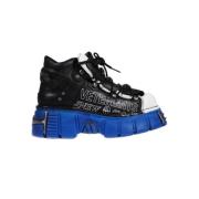 Platform Sneakers Vetements , Black , Dames