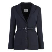 Jackets Yves Salomon , Blue , Dames