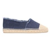 Canvas Espadrilles met Gevlochten Koord Zool Castañer , Blue , Dames