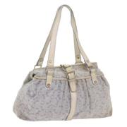 Pre-owned Canvas celine-bags Celine Vintage , Blue , Dames