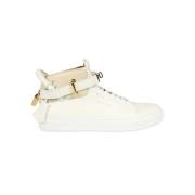 Hoge leren sneakers Buscemi , White , Heren