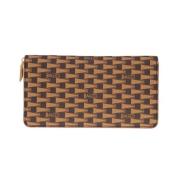 Chique Zip Portemonnee Bally , Brown , Heren