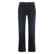 Straight-leg jeans met metalen details Mother , Blue , Dames