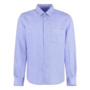 Blouses Shirts Aspesi , Blue , Heren