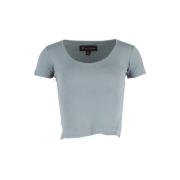 Pre-owned Cotton tops Mulberry Pre-owned , Blue , Dames