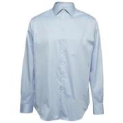 Pre-owned Cotton tops Armani Pre-owned , Blue , Heren