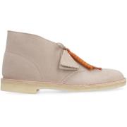 Klassieke Suède Desert Boots Clarks , Beige , Heren