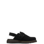 Zwarte Suède Sandalen Jorge II Dr. Martens , Black , Dames